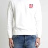 AUTRY-FELPA GIRO UNISEX-AUSWIMP3 BIANCO