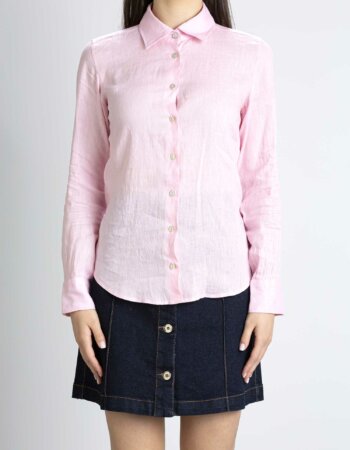 BASTONCINO-CAMICIA LINO DONNA-BASD050PAOLA ROSA