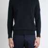 BARBOUR-MAGLIA COTTON CREW KNIT-BBMKN1316MKN NAVY