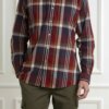 BARBOUR-CAMICIA KIDD TAILORED-BBMSH5295MSH RED