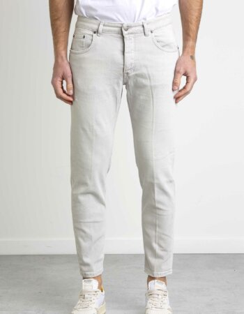 BEABLE-JEANS DAVIS SHORTER GRIGIO-BEDAVISSHOHRC3401 GRC