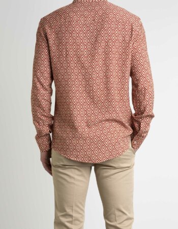 BENEVIERRE-CAMICIA UOMO VISCOSA-BENBECK002 SAND