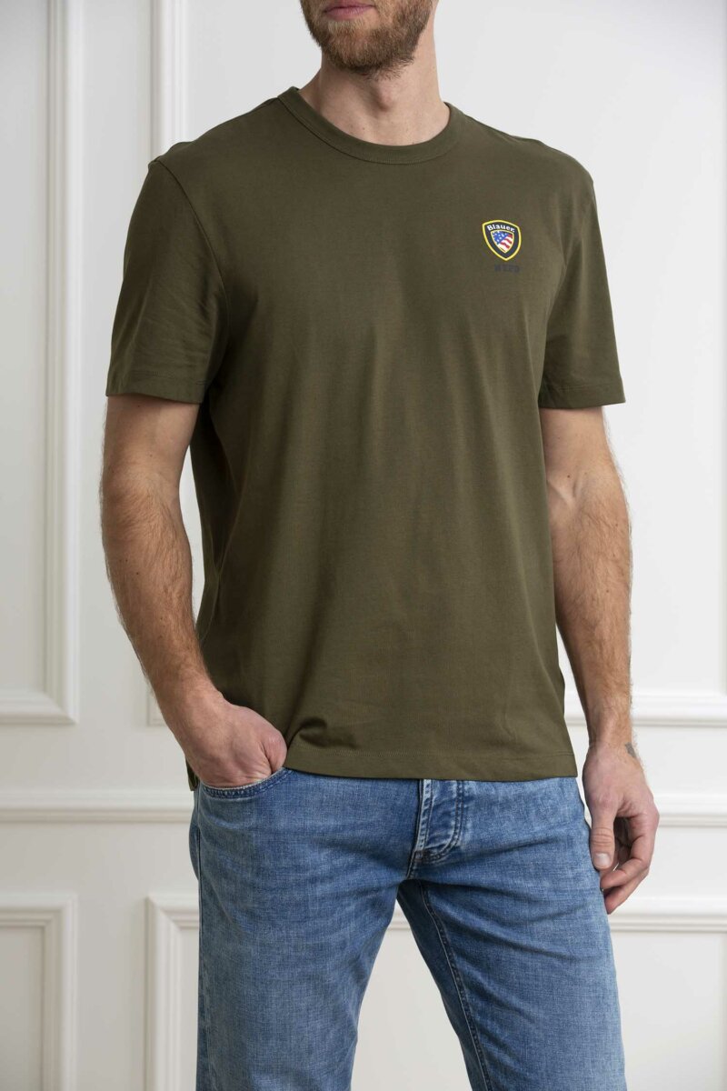 BLAUER-T-SHIRT MANICA CORTA-BLAH02145004547 VERDE M