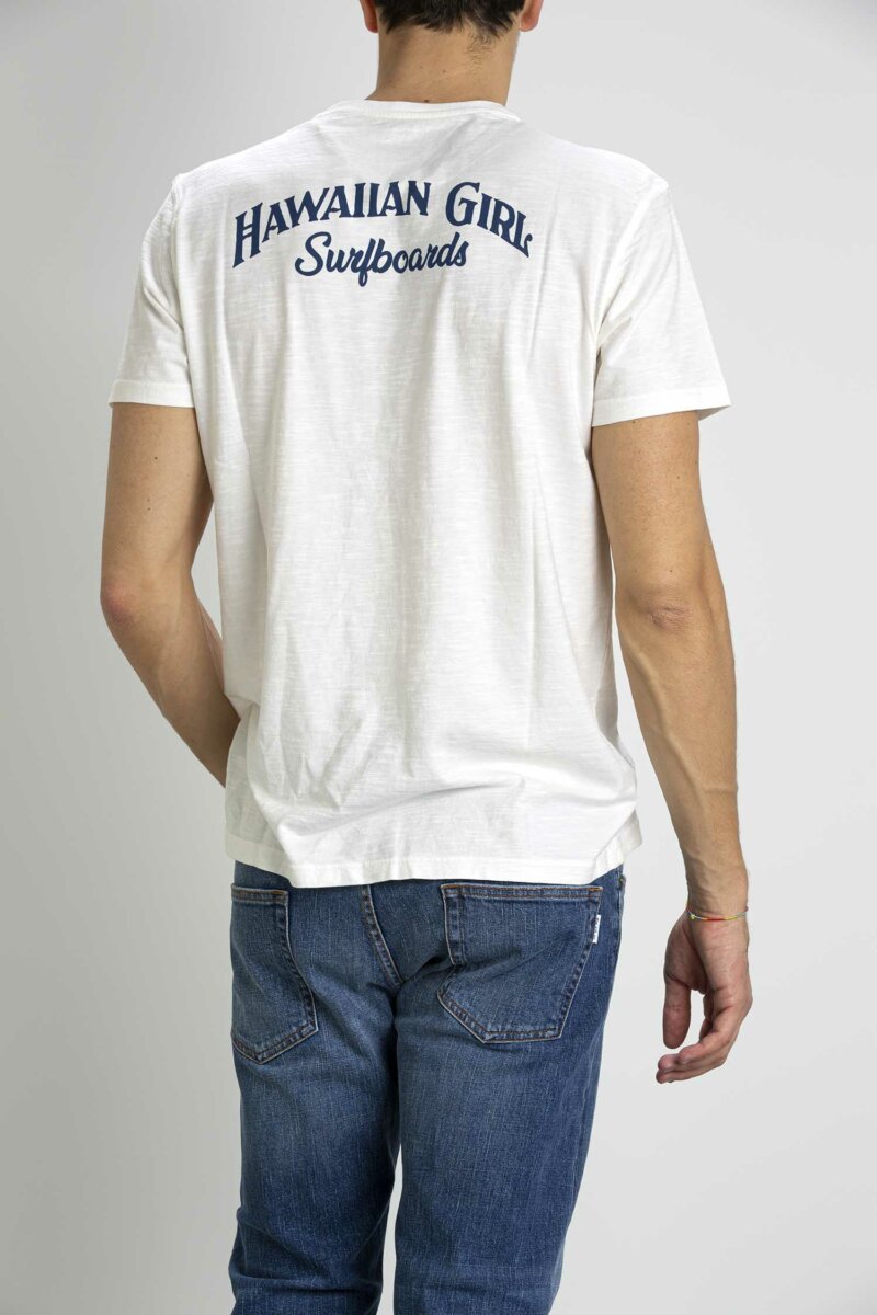 BL'KER VINTAGE CLOTHING-T-SHIRT UOMO-BLKG0020 WHITE