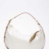 BORBONESE-BORSA HOBO M. CHANTILLY-BO923777BB6 CREAM