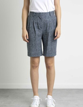 CIRCOLO 1901-BERMUDA DONNA-CIFD2731 BLU