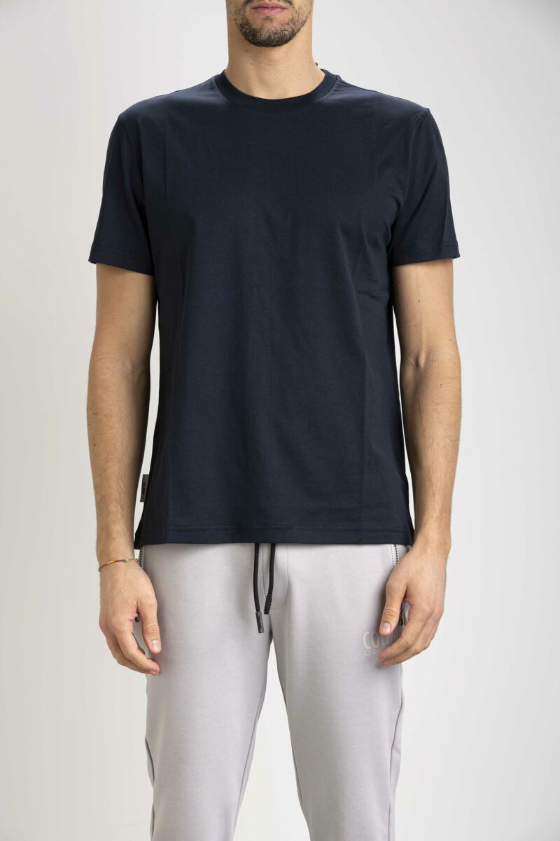 COLMAR ORIGINALS-T-SHIRT GIROCOLLO-COL75576SS NAVY