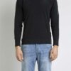 CP COMPANY-MAGLIA COTTON CREPE-CPKN234A006323S BLACK