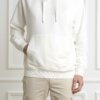 CP COMPANY-FELPA DIAGONAL FLEECE LOGO HOODIE-CPMSS099B110044G GAUZE