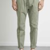 CRUNA-PANTALONE MITTE POPALINE-CRUMITTE1101 SALVIA