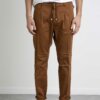 CRUNA-PANTALONE GAB. MANO PESCA-CRUMITTE1102 CIOCCOLATO