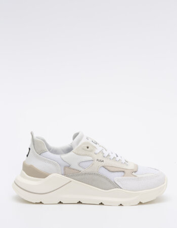 D.A.T.E.-SCARPA FUGA CANVAS-DATEW401FGCN BIANCO