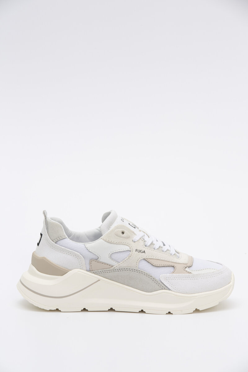 D.A.T.E.-SCARPA FUGA CANVAS-DATEW401FGCN BIANCO 40