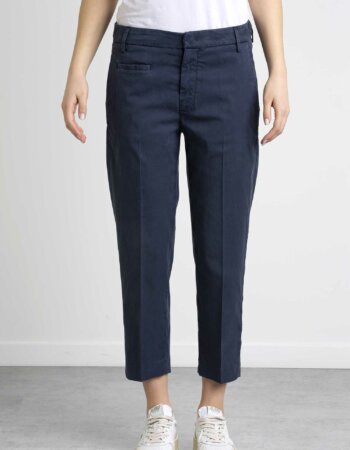 DONDUP-PANTALONE ARIEL COTONE-DDDP475GSE068D BLU