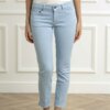 DONDUP-JEANS ROSE COLOR DONNA-DDDP618BS0030P24 AZZURRO