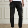 DONDUP-JEANS GEORGE COLOR UOMO-DDUP232DS0337HB2 NERO