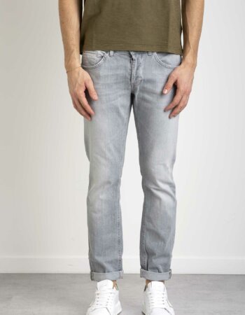 DONDUP-JEANS UOMO GEORGE-DDUP232DSE327FM7 GRIGIO