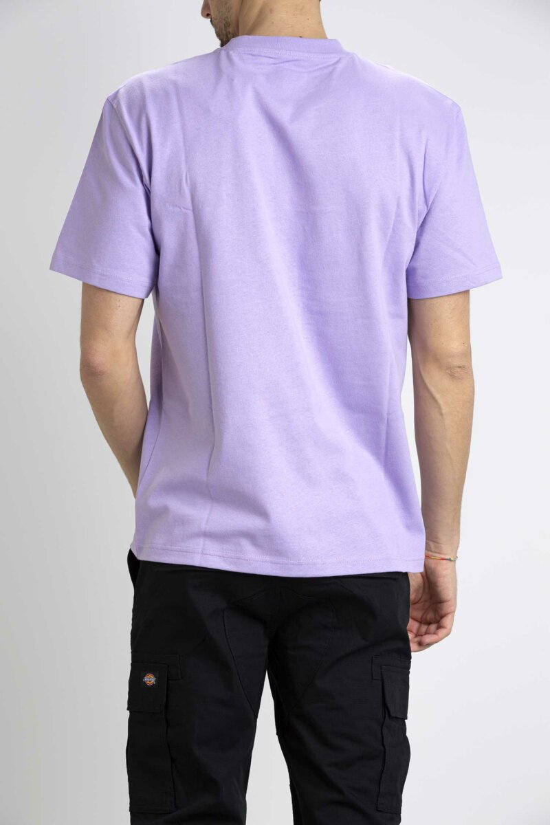 DICKIES-T-SHIRT PORTERDALE-DICDK0A4TMO PURPLE