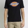 DICKIES-T-SHIRT ICON LOGO-DICDK0A4XC9 BLACK
