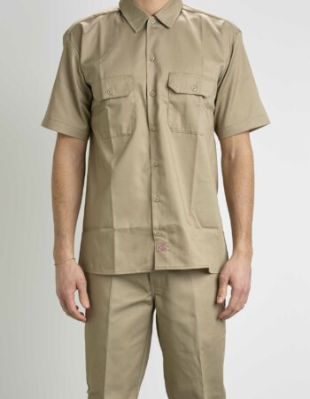 DICKIES-CAMICIA WORK SHIRT-DICDK0A4XK7 KHAKI
