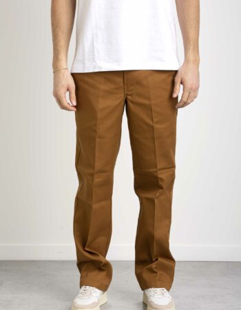 DICKIES-PANTALONE 873 WORK-DICDK0A4XK9 BROWN