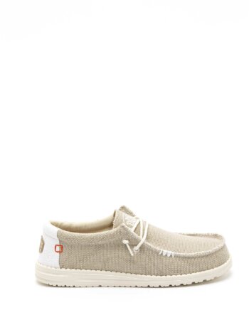 DUDE-SCARPA W.BRAIDED 40003-DUWALLYBRAIDEDP23 WHITE
