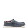 DUDE-SCARPA W.STRECH CANVAS 40022-DUWALLYCANVASP23 BLUE