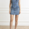 ELISABETTA FRANCHI-ABITO DONNA IN JEANS-EFAJ36S41E2 BLUE