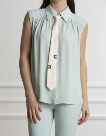 ELISABETTA FRANCHI-CAMICIA-EFCA03941E2 ACQUA