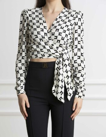 ELISABETTA FRANCHI-CAMICIA-EFCAS4141E2 BURRO