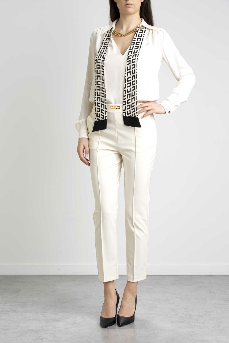 ELISABETTA FRANCHI-PANTALONE-EFPA05131E2 BUR