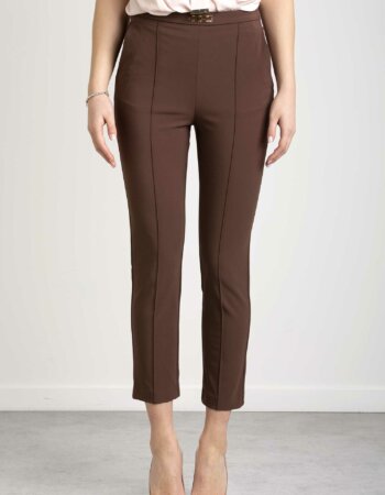 ELISABETTA FRANCHI-PANTALONE-EFPA05131E2 FONDENTE
