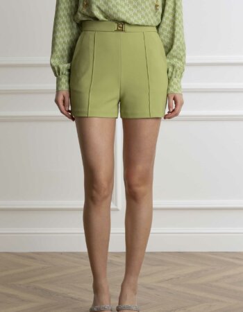 ELISABETTA FRANCHI-SHORT-EFSHT0141E2 PISTACCHIO