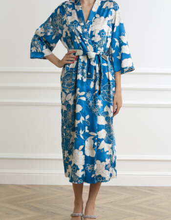 EMME MARELLA-CASACCA TWILL STAMPATO-EMCANTU OCEANO
