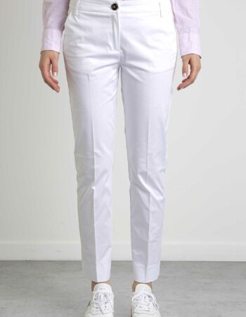 EMME MARELLA-PANTALONE-EMEDILE BIANCO