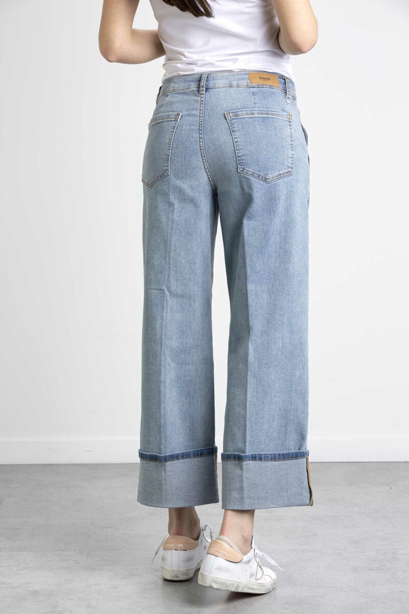 EMME MARELLA-JEANS STRETCH TRATTATO-EMEDOTTOP23 DENIM