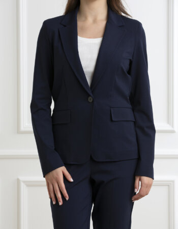 EMME MARELLA-GIACCA IN JERSEY-EMELBA BLU