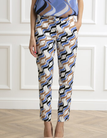 EMME MARELLA-PANTALONE-EMFINNICI BIANCO