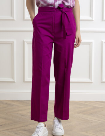 EMME MARELLA-PANTALONE CON CINTURA-EMLOVER PORPORA