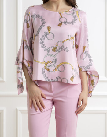 EMME MARELLA-CAMICIA-EMNABARRO ROSA