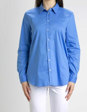 EMME MARELLA-CAMICIA-EMPINIDE AZZURRO