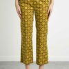EMME MARELLA-PANTALONE RASO COTONE-EMVIVETTA TERRA