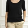 GRAN SASSO-MAGLIA GIROSCOLLATO MG TERMOS.-GR6027180302 NERO