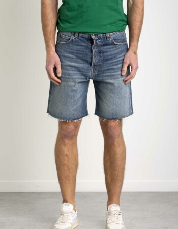 HAIKURE-JEANS LOUISE SHORT-HAM03232DF106 MIDBLUE