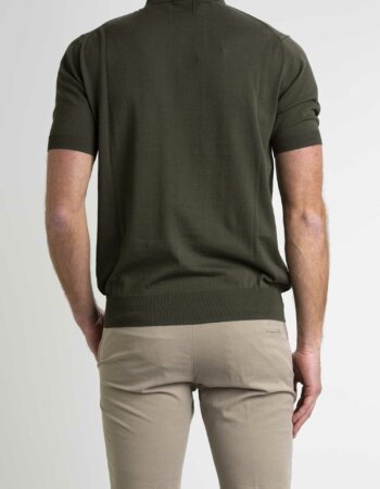 HOSIO-POLO MM FINEZZA 18-HO23100M11 VERDE