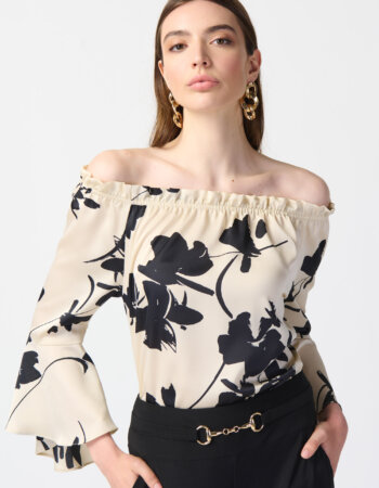 JOSEPH RIBKOFF-BLUSA FANTASIA-JOS241022 BEIGE