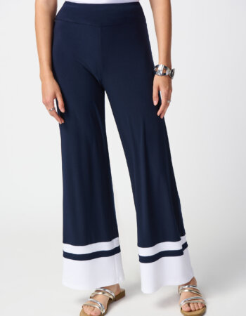 JOSEPH RIBKOFF-PANTALONE CON BALZA-JOS241292 BLUVANILLA