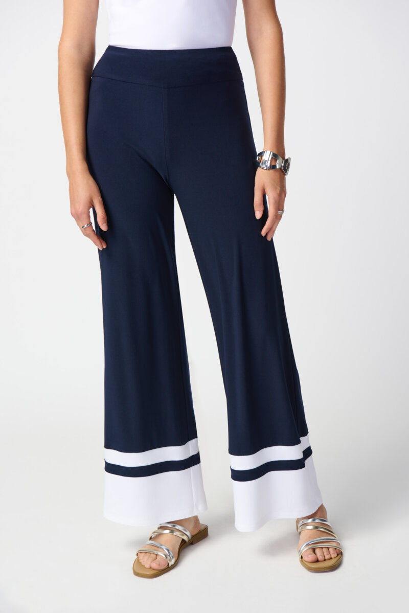 JOSEPH RIBKOFF-PANTALONE CON BALZA-JOS241292 BLUVANILLA