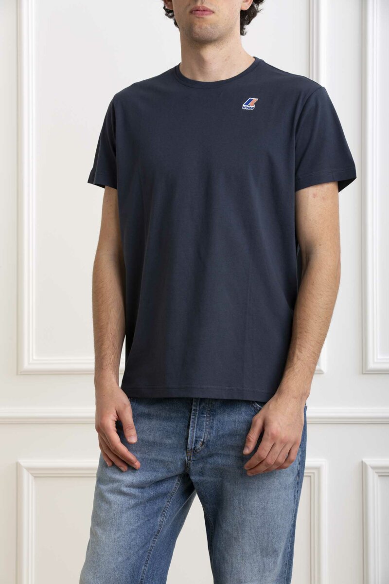 K-WAY-T-SHIRT LE VRAI EDOUARD-KWK007JE0P4 BLUE