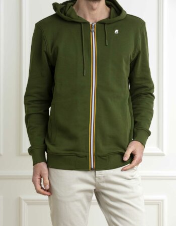 K-WAY-FELPA ANTHONY-KWK4123CWP4 GREEN